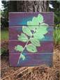Using plants as stencils for art projects. 

More details in my blog post (http://www.mulchmedia.com/blog/post/2012/07/17/On-the-fence-about-outdoor-decor.aspx)