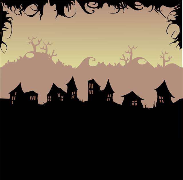 First example background for Crash Cart(tm). Inspired by Halloween coming up I made a Tim Burton-esque background for the new game.