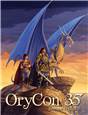 Front page cover of OryCon35 Souvenir Book