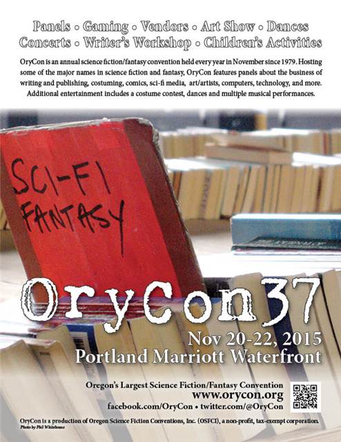 Full page ad for OryCon37 published in OryCon36 Souvenir Book
