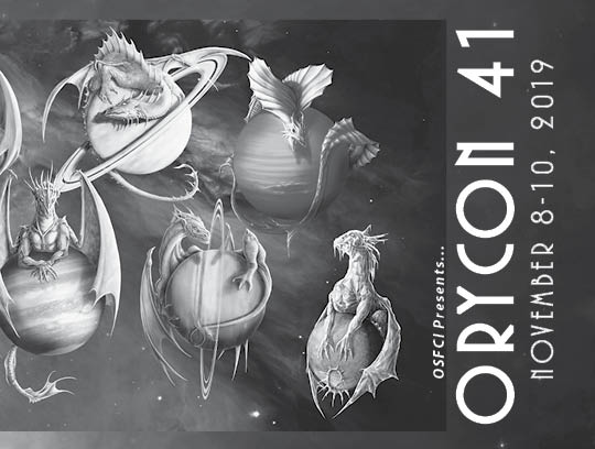 Front page cover of OryCon 41 Pocket Program